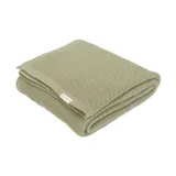 Little Dutch Ledikantdeken Gebreid Olive 110 x 140 cm