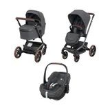 Maxi-Cosi Fame Kinderwagen 2-in-1 | Autostoel Pebble 360 Pro2 - Twillic Graphite