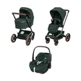 Maxi-Cosi Fame Kinderwagen 2-in-1 | Autostoel Pebble 360 Pro2 - Twillic Green