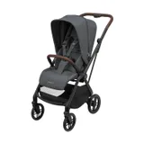 Maxi-Cosi Buggy Leona 2 - Twillic Graphite (Black Frame + Brown Leather)