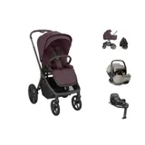 Kikkaboo Goya Kinderwagen 3-in-1 - Platinum Merlot/Champagne