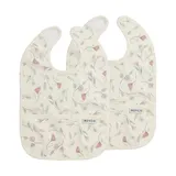 Meyco Baby Flower Slab Met Opvangbak - 2 stuks - Multicolour