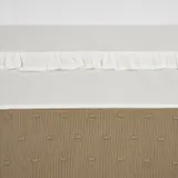 Meyco Wieglaken Ruffle Offwhite 75 x 100 cm