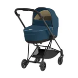 Cybex Kinderwagen 2-in-1 Mios 3 Matt Black - Mountain Blue / Turquoise
