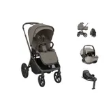 Kikkaboo Goya Kinderwagen 3-in-1 - Platinum Mocca/Champagne