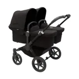 Bugaboo Donkey 5 Tweelingwagen - Black / Midnight Black