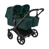 Bugaboo Donkey 6 Twin Complete - Black/Fern Green