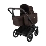 Bugaboo Donkey 6 Mono Complete - Black/Cocoa Brown