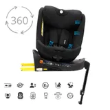 Puck Autostoel JUNE-black Draaibaar Groep 0/1/2/3 (40-150 cm)