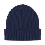 Puck Knit Muts - Navy