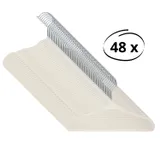 Puck Kledinghanger Velours Ecru (48 stuks)