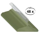 Puck Kledinghanger Velours Groen (48 stuks)