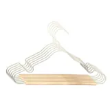 Puck kledinghanger metaal clay set van 6