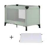 Qute Q-Sleep Campingbed Easyfold + Q-Matti Matras incl. Hoes - Green