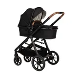 Qute Kinderwagen Q-Journey Zwart - Zwart Frame