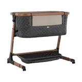 Qute Q-wiggle electric Co-Sleeper antra - walnut