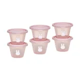 Nijntje Bewaarpotjes Set - 120 ml - 6 Stuks - Roze