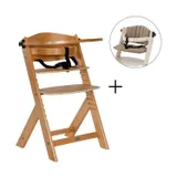 TWF Boris Meegroeistoel - Naturel + Ralph Boyer Stoelverkleiner Nylon - Sand