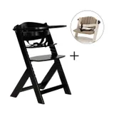 TWF Boris Meegroeistoel - Zwart + Ralph Boyer Stoelverkleiner Nylon - Sand