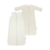 Timboo 4 Seizoenen Slaapzak - 70 cm (TOG 0.5 & 1.0) - Daisy White