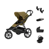Thule Urban Glide 3 Kinderwagen 3-in-1 - Basis Bundel - Nutria Green