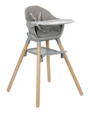 Kikkaboo Kinderstoel 2 in 1 Woody Grijs