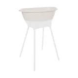 Luma Badje + Badstandaard - Pure Oat/White