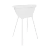 Luma Badje + Badstandaard - White/White