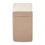 Witlof For Kids Wiegdeken Tuck-Inn Urban Taupe Velvet Rib 40 x 80 cm