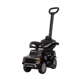 Puck Loopauto Ford F150 met Duwstang - Zwart