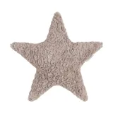 Baby's Only Kussen - Ster Teddy - Snow - Taupe