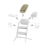 Cybex Lemo 4-in-1 Set All White - White