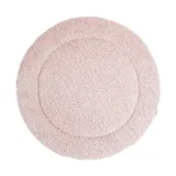 Baby's Only Hoeslaken Boxmatras Rond - Snow - Oud Roze - Ø95 cm