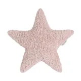 Baby's Only Kussen - Ster Teddy - Snow - Oud Roze