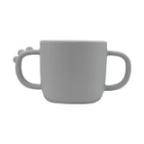 Done By Deer Cup 2-Handle Peekaboo Croco Grey