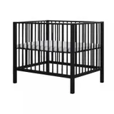 Europe Baby Robin II Park Zonder Lade - Mat Zwart