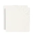 Jollein Hoeslaken - (2pack) - 60x120cm - Jersey - Ivory