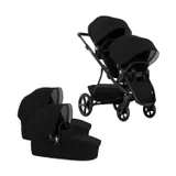 Redsbaby Nuvo Twin Kinderwagen - Platinum