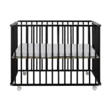 Puck Inklapbare Park - Mat Zwart