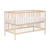 Puck Ledikant Raw Beuken Natural 60x120 cm