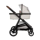 Qute Kinderwagen Q-Twin - Enkel/Duo/Twin - Jeans Clay