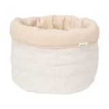 Little Dutch Pure Commodemandje Groot - Soft Beige Streep