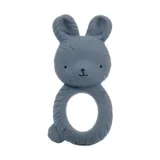 A Little Lovely Company Bunny Bijtring - Charcoal Blue 
