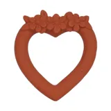 A Little Lovely Company Sweet Heart Bijtring - Terracotta