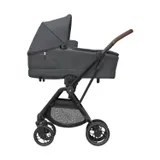 Maxi-Cosi Buggy Leona 2 - Twillic Graphite (Black Frame + Brown Leather)