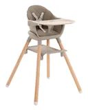 Kikkaboo Kinderstoel 2 in 1 Woody Beige