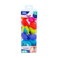 Playgro Badspeelgoed - Mini Marine Squirtees - 10 Stuks