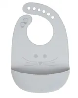 Lässig Slab Silicone Little Chums Mouse Grey