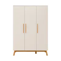 Bopita Kaleo Kledingkast 3-Deurskast - Rose Wood