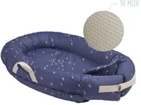 Voksi Babynest Premium Mesh Poppy Blue Flying